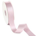 Peaco nude pink 1.5 inch double-faced polyester satin ribbon 100 yards, high-density OEKO-TEX certified polyester for corporate gifts and DIY decor (ISO 105 colorfast) 1 1/2"