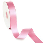 Peaco light rose gold 1.5 inch double-faced polyester satin ribbon 100 yards, high-density OEKO-TEX certified polyester for corporate gifts and DIY decor (ISO 105 colorfast) 1 1/2"
