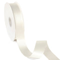 Peaco ivory 1.5 inch double-faced polyester satin ribbon 100 yards, high-density OEKO-TEX certified polyester for corporate gifts and DIY decor (ISO 105 colorfast) 1 1/2"