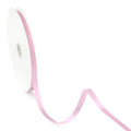 Peaco Light Pink 3/8 inch double-faced polyester satin ribbon 100 yards, high-density OEKO-TEX certified polyester for corporate gifts and DIY decor (ISO 105 colorfast) 0.375"
