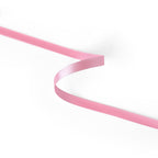Peaco Light Rose Gold 3/8 inch single-faced satin ribbon, high-density OEKO-TEX certified polyester for corporate gifts and DIY decor (ISO 105 colorfast) 0.375" detail