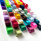 Peaco 1.5 inch double-faced satin ribbon 100 yards, high-density OEKO-TEX certified polyester for corporate gifts and DIY decor (ISO 105 colorfast) 1 1/2" details