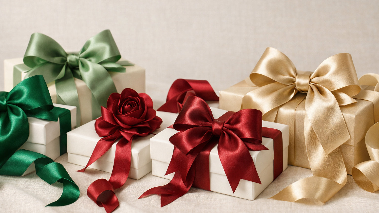 Peaco satin ribbon, high-density OEKO-TEX certified polyester for corporate gifts and DIY decor (ISO 105 colorfast)