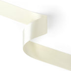 Peaco cream 1.5 inch double-faced satin ribbon 100 yards, high-density OEKO-TEX certified polyester for corporate gifts and DIY decor (ISO 105 colorfast) 1 1/2" details