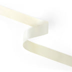 Peaco cream 1 inch double-faced satin ribbon 100 yards, high-density OEKO-TEX certified polyester for corporate gifts and DIY decor (ISO 105 colorfast) 1" details