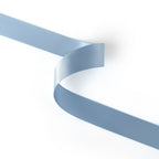 Peaco dusty blue 1 inch double-faced satin ribbon 100 yards, high-density OEKO-TEX certified polyester for corporate gifts and DIY decor (ISO 105 colorfast) 1" details