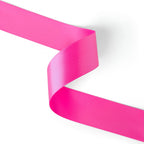 Peaco hot pink 1.5 inch double-faced satin ribbon 100 yards, high-density OEKO-TEX certified polyester for corporate gifts and DIY decor (ISO 105 colorfast) 1 1/2" details