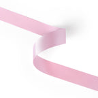 Peaco light pink 1 inch double-faced satin ribbon 100 yards, high-density OEKO-TEX certified polyester for corporate gifts and DIY decor (ISO 105 colorfast) 1" details