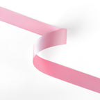 Peaco light rose gold 1 inch double-faced satin ribbon 100 yards, high-density OEKO-TEX certified polyester for corporate gifts and DIY decor (ISO 105 colorfast) 1" details