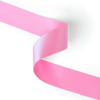 Peaco pink 1.5 inch double-faced satin ribbon 100 yards, high-density OEKO-TEX certified polyester for corporate gifts and DIY decor (ISO 105 colorfast) 1 1/2" details