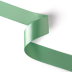 Peaco sage green 1.5 inch double-faced satin ribbon 100 yards, high-density OEKO-TEX certified polyester for corporate gifts and DIY decor (ISO 105 colorfast) 1 1/2" details