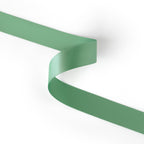 Peaco sage green 1 inch double-faced satin ribbon 100 yards, high-density OEKO-TEX certified polyester for corporate gifts and DIY decor (ISO 105 colorfast) 1" details